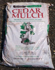 bagged cedar mulch